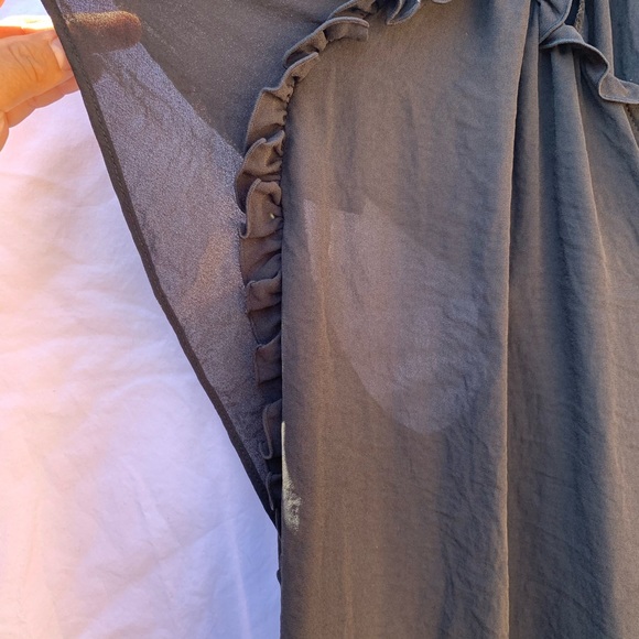 Worthington black sheer blouse - Picture 5 of 11